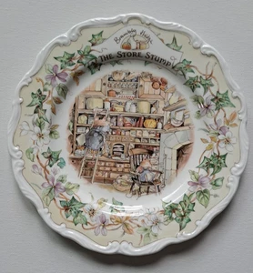 Vintage 1984 Royal Doulton Brambly Hedge Store Stump 8" Mausteller Jill Barklem - Bild 1 von 10
