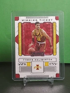 2020-21 Contenders Draft Picks -  Tyrese Haliburton #34 Winning Tickets - Picture 1 of 2
