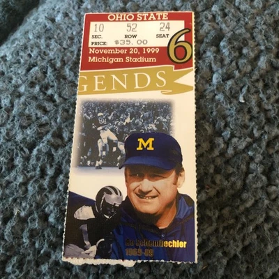 Tom Brady Last Home Game VRS. Ohio State Ticket - Image 1 of 2