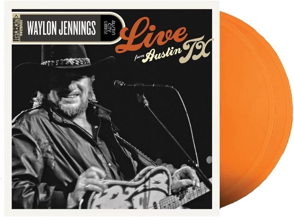 Waylon Jennings Live from Austin, TX '89 (Vinyl) 12" Album Coloured Vinyl - Image 1 of 1