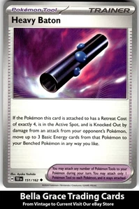 Heavy Baton #151/162 SV05: Temporal Forces Pokemon Uncommon - Picture 1 of 2