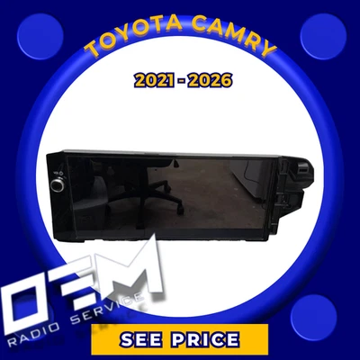 ✨ 25-26 Toyota Camry 12.3" Display Radio Receiver 86100-AQ010 NON-JBL XLE XSE - Image 1 of 4