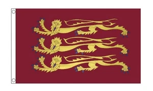 RICHARD THE LIONHEART 5x3 feet FLAG 150cm x 90cm ENGLAND - Picture 1 of 1