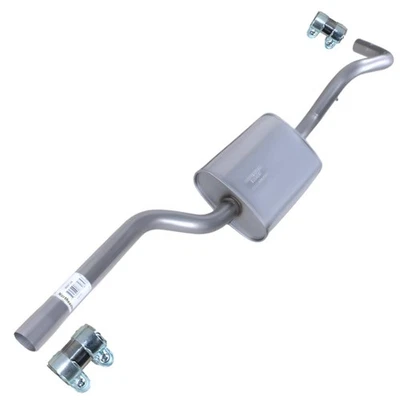 Stainless Steel Rear Exhaust Resonator Assembly fits: 2013-2016 Ford Escape 1.6L - Image 1 of 4