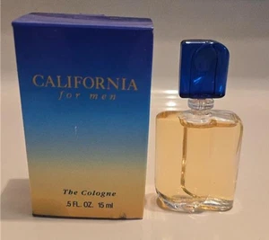 New California For Men The Cologne .5 fl oz 15ml With Box Max Factor NIB - Picture 1 of 5