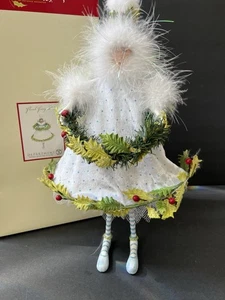 Patience Brewster Weihnachten Kringles Blumenfee Puppe Baumspitze Abteilung 56 14 Zoll - Bild 1 von 9