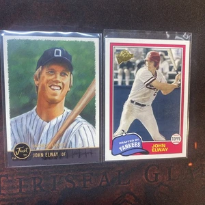 John Elway Yankees Baseball Karten Lot - Bild 1 von 1