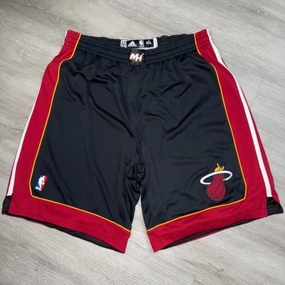 Miami Heat Team Issue Shorts 3XL +2 adidas Rev30 Jersey Authentic Pro Cut NBA - Image 1 of 4