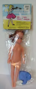 NIP Vintage Hong Kong 8" CLONE DOLL Dress-Up + Stand & white Pilgrim Shoes #5 - Bild 1 von 6