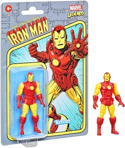FIGURA DE ACCIÓN IRON MAN DE 3 3/4 PULGADAS COLECCIÓN RETRO 375 DE MARVEL LEGENDS - Imagen 1 de 4