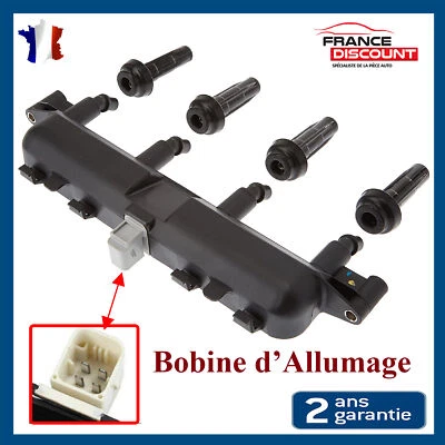 Bobine d'Allumage pour Peugeot 1007 106 206 207 306 307 309 1.1 1.4 = 96358649 - Immagine 1 di 4