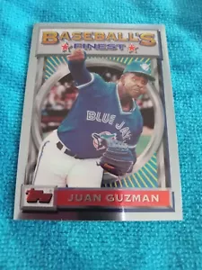 1993 JUAN GUZMAN TOPPS FINEST #56 BLUE JAYS - Picture 1 of 5