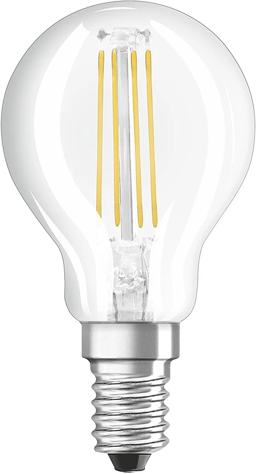 OSRAM E14 LED Lampe Base Filament 4w 470lm Warmweiss Doppelpack