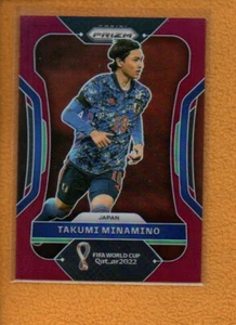 Takumi Minamino 2022 Prizm FIFA World Cup Prizms Maroon #133 10 /22 1/1 Japan - Picture 1 of 2