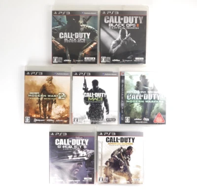Lote de 7 Call of Duty PlayStation 3 PS3 Japón Importación Vendedor de Estados Unidos Foto 1 de 4