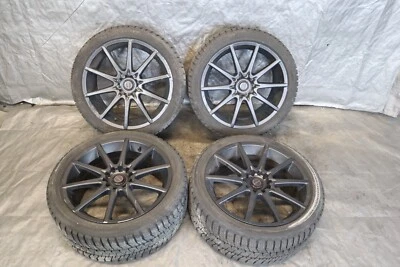 2020 HONDA CIVIC TYPE R FK8 FOCAL F04 WHEELS RIMS 18X8 +42 5X120 BRIDGESTONE  - Image 1 of 4