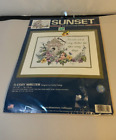 New Dimensions 13719 Sunset A Cozy Shelter Counted Cross Stitch Kit  Sealed