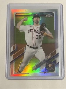 2021 Topps Chrome #122 Justin Verlander Refractor Parallel Houston Astros - Bild 1 von 2