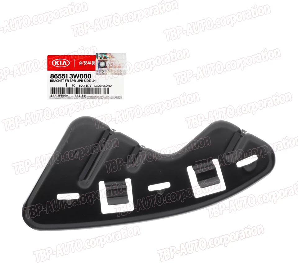 Soporte de parachoques superior delantero izquierdo GENUINO ® para Kia Sportage 2011-2016 865513W000 Foto 1 de 1
