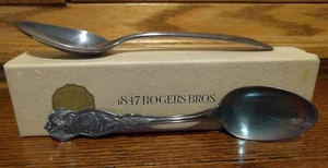 Illinois State Sovereignty National Union Silver Spoon Wm Rogers & Sons - Picture 1 of 5