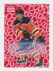 2020-21 Skybox Metal Universe Premium Prospects Star Rubies Auto TYLER BENSON