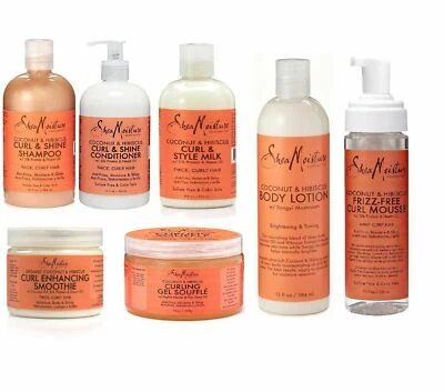 Shea Moisture | Coconut & Hibiscus Hair Care Products - Image 1 of 2
