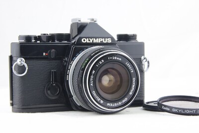 Olympus OM-1 SLR Camera G.Zuiko Auto-W 35mm F2.8 Lens Set Olympus OM-1 SLR Camera G.Zuiko Auto-W 35mm F2.8 Lens Set