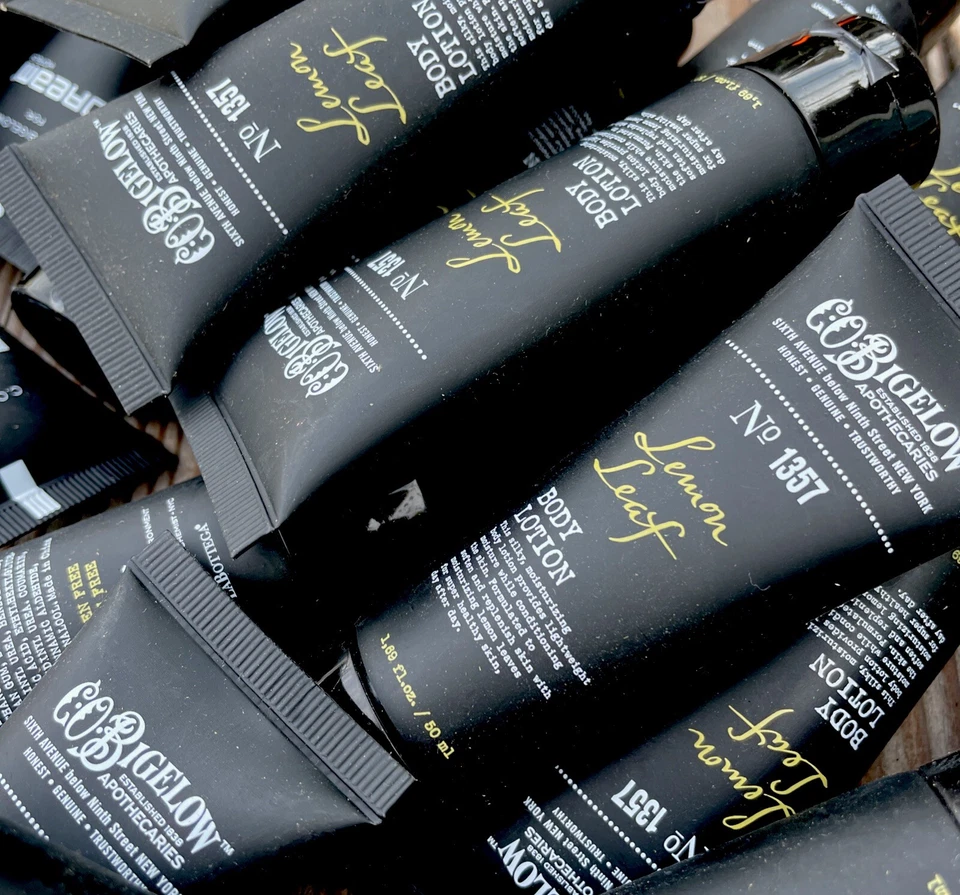 C.O Bigelow Lemon Leaf No 1357 1.0 oz Body Lotion Travel Set of 10 - Image 1 of 1