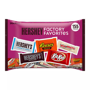 Hershey's Factory Favorites Chocolate Assortment (4.28 lbs  155 ct.)
