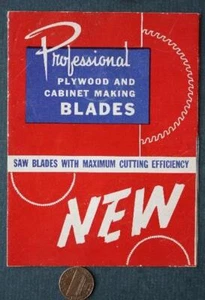 1950-60s Craftsman Plywood & Cabinet Saw Blades brochure Sears Roebuck & Co. --- - Picture 1 of 1