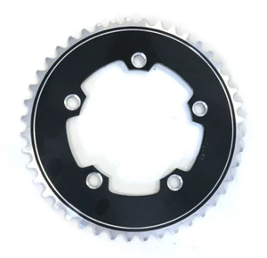 Anillo de cadena de pista Gebhardt 1/8" | 46T | 135 mm BCD | negro - Imagen 1 de 1