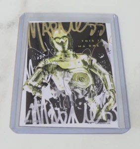 Star Wars C3-PO Art Card Collectors Card π₯π₯π₯ - Picture 1 of 2