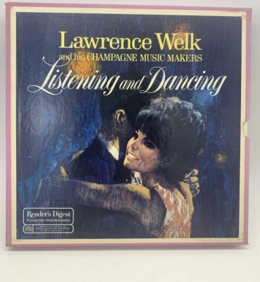 Lawrence Welk Listening and Dancing  Reader Digest Box Set of 6 Discs Dynagroove - Image 1 of 4