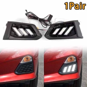 LH&RH DRL LED Daytime Running Fog Light Turn Signal For Nissan Altima 2019-2022 - Picture 1 of 14