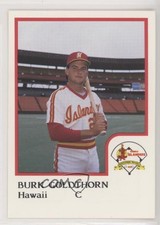 1986 ProCards Hawaii Islanders Burk Goldthorn