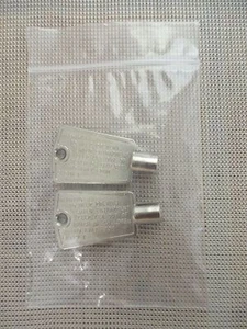 2x 216702900 Frigidaire Kenmore GE Freezer Door Key AP4071414 PS2061565 KEYS USA - Picture 1 of 1