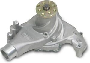 Weiand 9240 Aluminum Water Pump w/ "Twisted Snout" SB Chevy Long