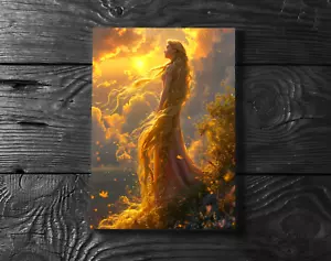 Rapunzel Anime Poster Print - No Frame - Picture 1 of 3