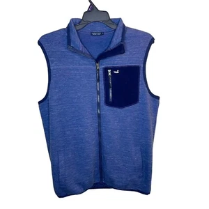 Southern Marsh Vest Men’s Medium Blue Full Zip Zippered Pockets Outdoors - Picture 1 of 6