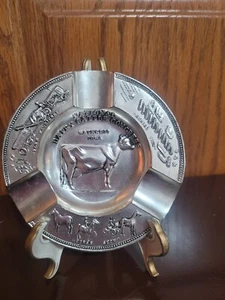  MCM Japan 1955 Ashtray Trinket Souveneir Dairy Cattle Congress Iowa Farm Exc - Picture 1 of 3