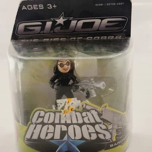 G.I. Joe Combat Heroes BARONESS 2008 Hasbro Sealed Rise of Cobra - Picture 1 of 6
