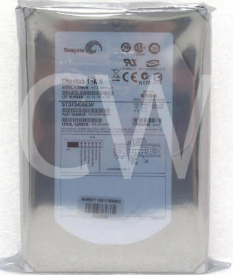 ST373455LW 9Z305-002 Seagate 73GB 15K RPM Ultra-320 SCSI 16MB 3.5" Hard Drive - Image 1 of 2