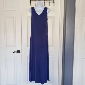 SKiVYS Daydremer Maxi Abito Blu Pullover Senza Maniche Taglia Large Reggiseno Integrato - Foto 1 di 13