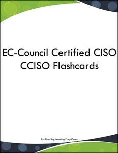 Fiszki z certyfikatem EC-Council CISO CCISO - Zdjęcie 1 z 1