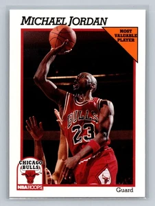 Michael Jordan 1991-92 Hoops #30 Chicago Bulls - Picture 1 of 2