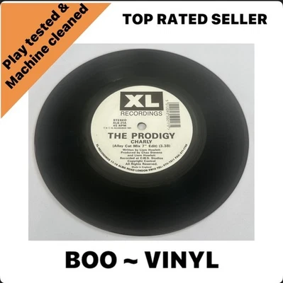 The Prodigy *Charly* 7" Vinyl Record XLS-21A  Breakbeat Hardcore EX / M Foto 1 de 4