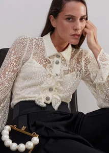 Me + Em botanical lace blouse and cami size 12 . New with tags - Picture 1 of 6