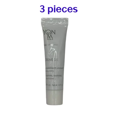 Yon-Ka Creme 15  Purifying, Soothing Anti-Blemish Cream 3Pcs x 5ml=15ml 0.5oz - Image 1 of 2