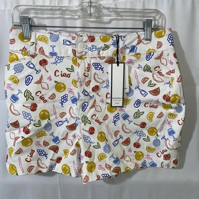 Bagatelle Collection New York Boutique Summer Picnic Patterned Shorts Size 8 NWT - Image 1 of 4