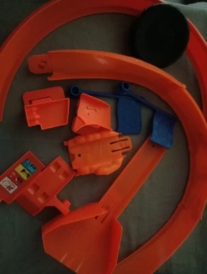 Mattel Hot Wheels Car Race Track Pieces Lot - image 1 of 4